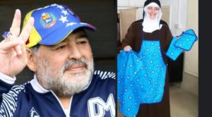 Sacro e profano, a Napoli anche le suore di clausura omaggiano Maradona