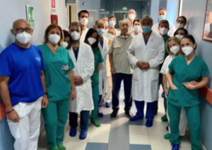 Salvato al Cardarelli di Napoli nonno Gennaro