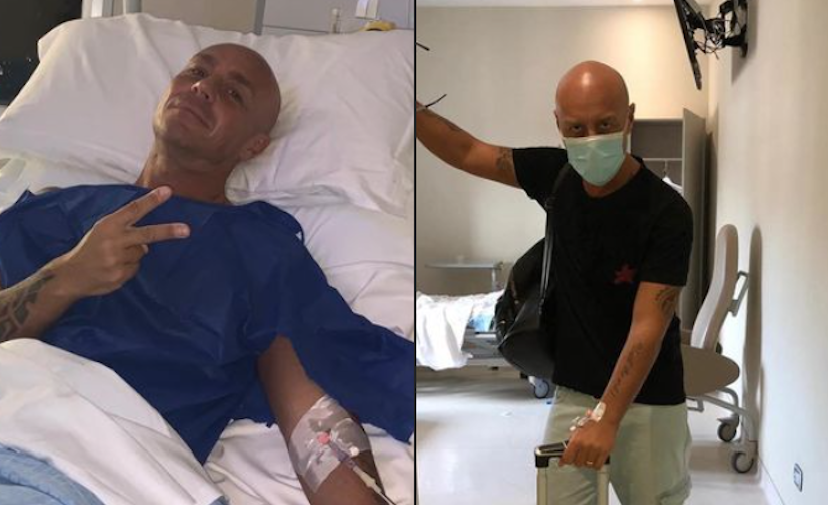 Paura per Gianluca Manzieri in ospedale, l'improvviso intervento d'urgenza. Simioli: "Forza!"