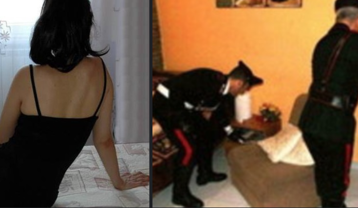 'Casa del piacere' scoperte ad Avellino, il blitz dei carabinieri