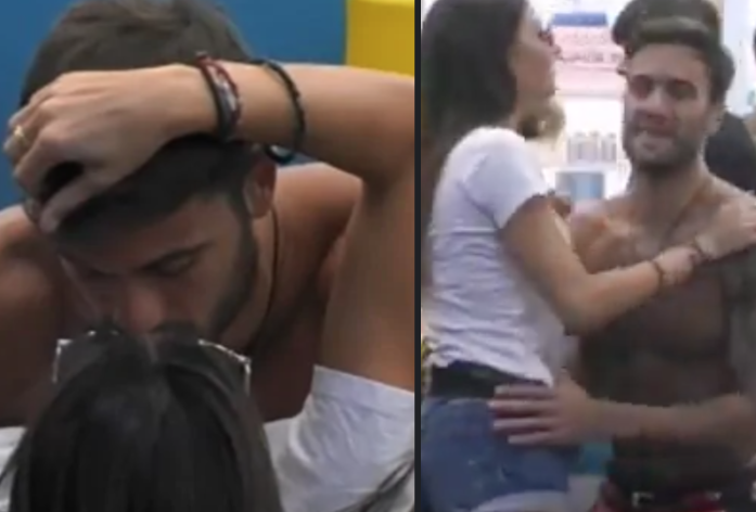 Gregoraci e Pretelli, il GfVip si fa bollente: dal bacio al piccolo incidente che imbarazza la coppia