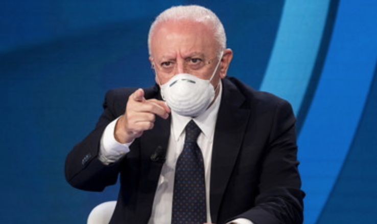 De Luca stoppa Juve-Napoli, l'Asl mette in isolamento il Napoli: bloccata la trasferta