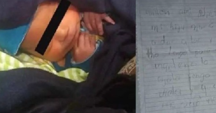 "Prenditi cura di lui, mia figlia è morta", neonato abbandonato nel cartone per le pizze