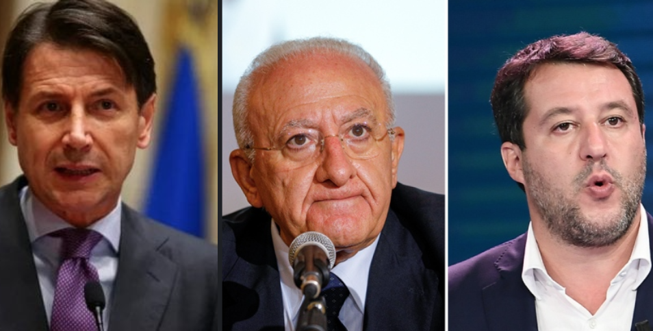 Covid e Cardarelli, Salvini e il Governo contro De Luca: "Vergognoso, ora basta!"