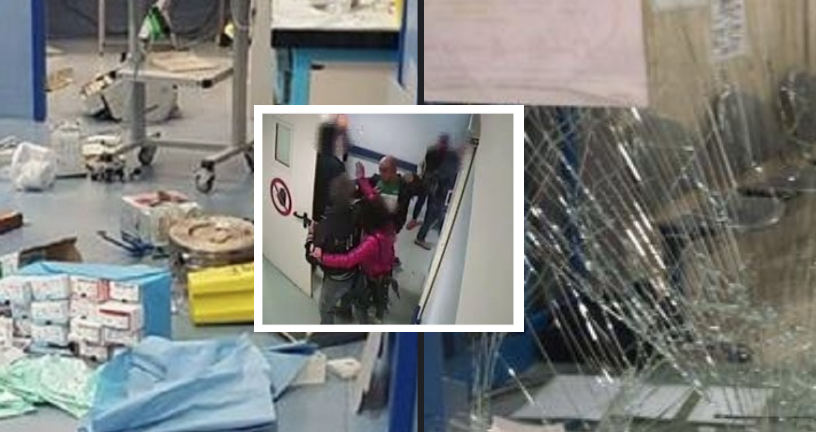 Panico al pronto soccorso in Campania, esplode la rabbia: donna sfascia tutto nel triage