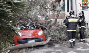 Forti venti, danni in Campania: "Attenti è pericoloso". Prorogata allerta meteo