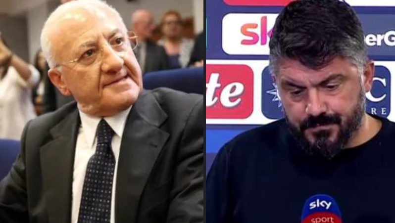 Omaggio a Maradona: "In troppi senza mascherina", Gattuso striglia i napoletani e De Luca ringrazia