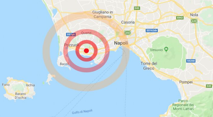 Terremoto a Napoli, la scossa è stata avvertita tra Pianura e Pozzuoli