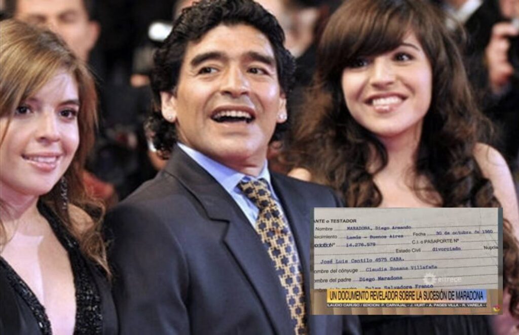 Morte Maradona, testamento firmato e poi cambiato: smacco a Dalma e Giannina