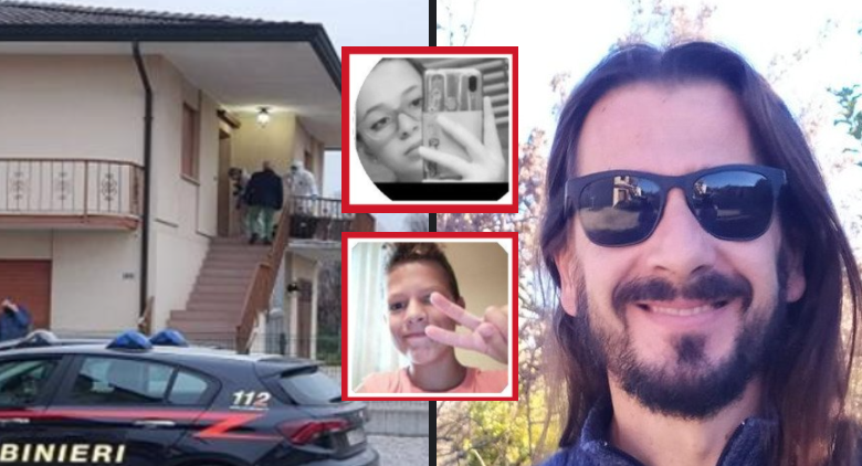 Uccide i figli nel sonno e si toglie la vita, l'ultimo post della compagna