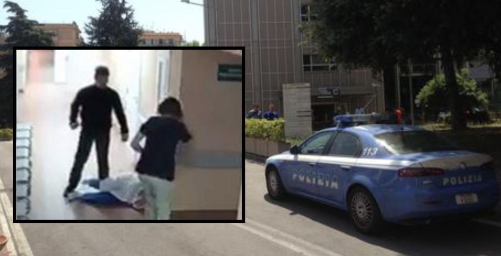 Follia all'ospedale di Avellino, figlio di un paziente aggredisce il medico con un estintore
