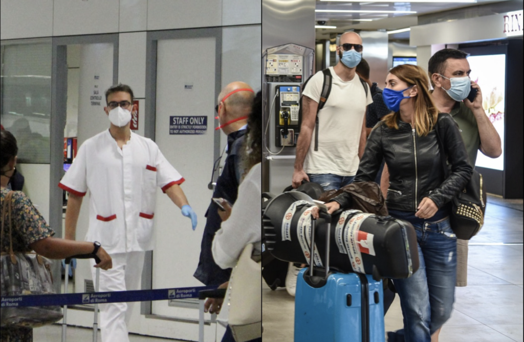 Napoli, sei passeggeri arrivati dal Regno Unito positivi alla variante inglese del Covid.