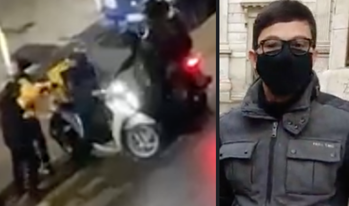 Rider picchiato e rapinato, la corsa di Gianni in Questura: "Scooter trovato, li hanno arrestati"