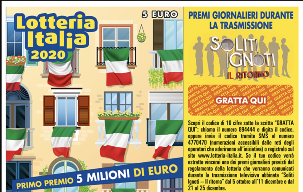 Lotteria Italia, Campania baciata dalla fortuna: 500mila euro ad Altavilla Irpinia