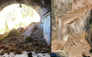 Frana ad Amalfi, abitazioni sgomberate e tre famiglie salvate dalle macerie