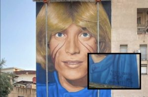 Deturpato murale a Napoli, 'sgarro' a Nino D'Angelo: "I morti vanno ricordati"