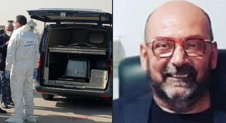 Trovato carbonizzato e senza vita in auto, identificata la vittima: è il commerciante Andrea Baldi