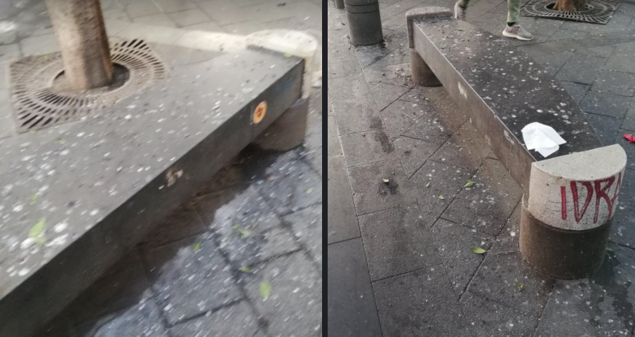 Via Chiaia tra escrementi e immondizia, è degrado nel centro di Napoli: "C'è puzza, non possiamo neanche sederci sulle panchine"