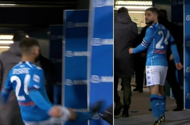 "Squadra di m...a!", furia Insigne a fine partita: il video che ha scatenato i tifosi del Napoli