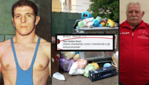 Strade piene di rifiuti, l'attacco dell'ex campione olimpico: "Siamo diventati come i meridionali"