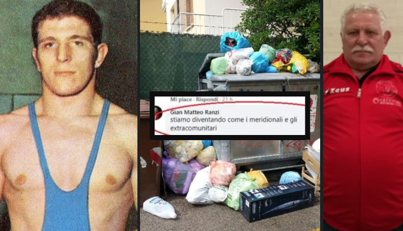 Strade piene di rifiuti, l'attacco dell'ex campione olimpico: "Siamo diventati come i meridionali"