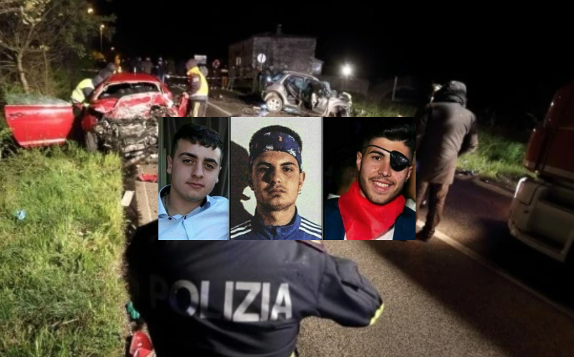 La diretta Instagram, poi lo schianto fatale: chi erano e come sono morti Carlo, Luigi e Matteo