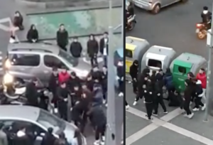 Rissa tra giovani a Materdei