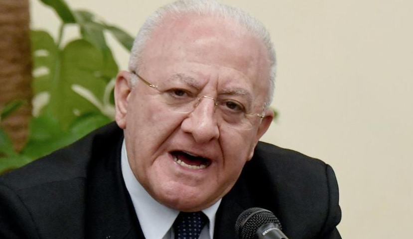 Scontro De Luca - Governo