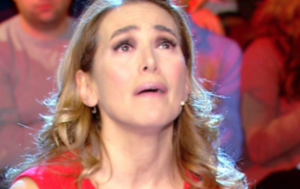 Barbara D'Urso in lacrime a 'Pomeriggio 5'