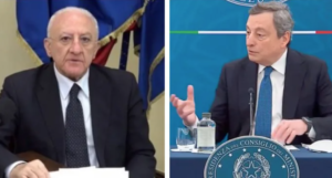 La Campania resta in zona arancione