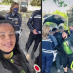 Fermata a Napoli senza patente e mascherina, inizia a ballare intorno ai vigili: "Ma voi li vedete?!"