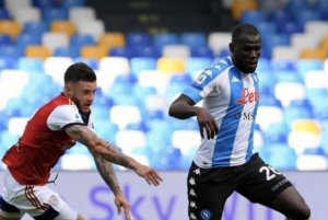 Calcio Serie A, il Napoli pareggia 1 a 1 contro il Cagliari