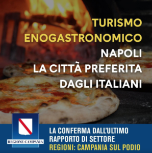 Napoli è la città preferita dagli italiani per il turismo enogastronomico