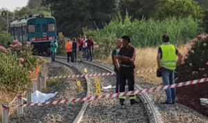 travolto treno ragazzo 23 anni villa litenno