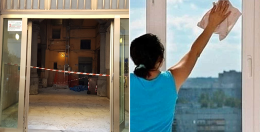 Avellino pulisce vetri e muore