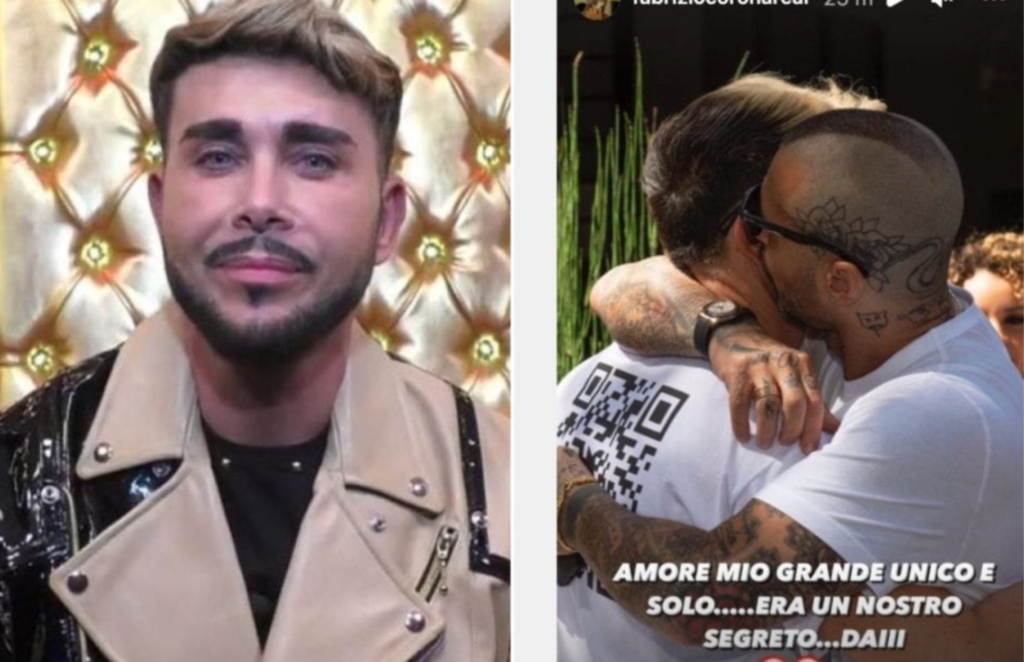 Fabrizio Corona risponde a Urtis sull'omosessualità: "Era un segreto