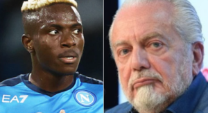 L'agente di Osimhen denuncia De Laurentiis