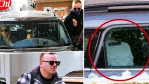 Gigi D'Alessio torna a casa Denise Esposito