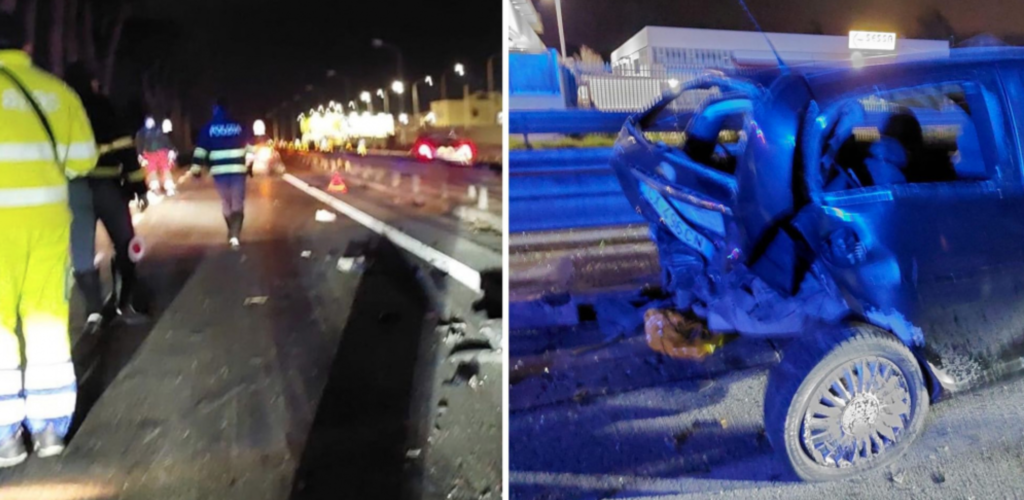 incidente corcumvallazione Giugliano