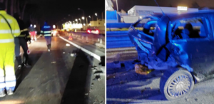 incidente corcumvallazione Giugliano
