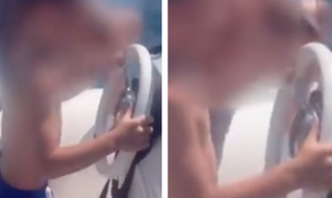 Minori alla guida di barche