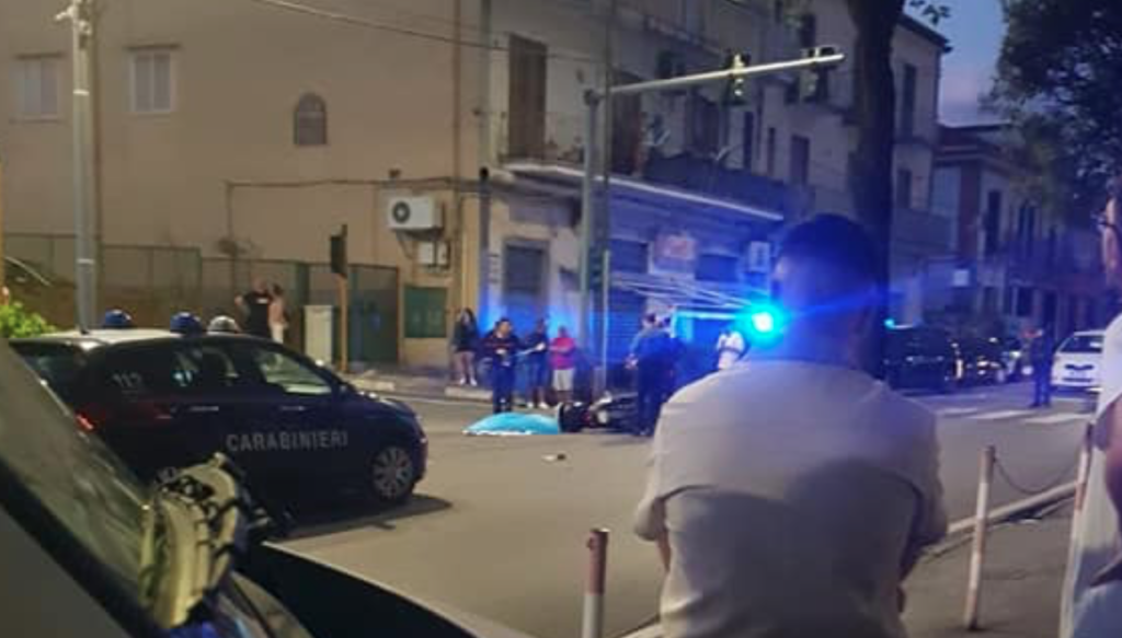 Tragico incidente Cava de Tirreni