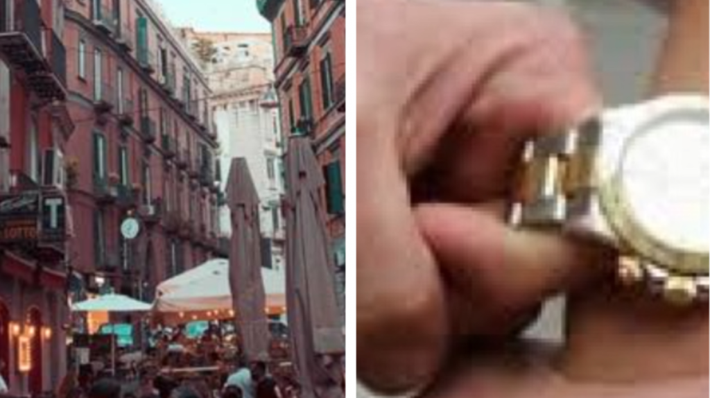 Rubano orologio a Cantine Sociali