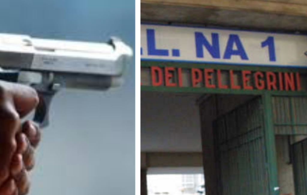 Gambizzato durante rapina