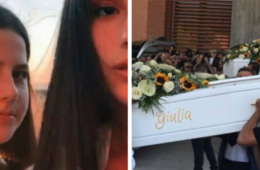 Funerali Alessia e Giulia