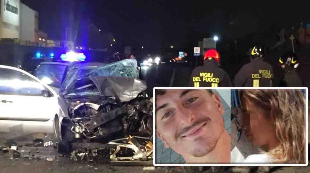 Schianto fatale tra due auto, muoiono Domenico Angelastro e Angelica Centonze