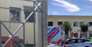 Forte esplosione nel commissariato di Polizia di Castellammare di Stabia: nessun ferito