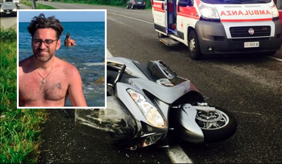 Schianto auto-moto nel Salernitano, lo chef Mario Zingone muore a soli 36 anni