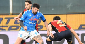 Amara sconfitta per il Napoli, battuto dal Genoa con un 2 a 1