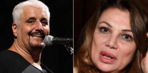 Serena Grandi e Pino Daniele